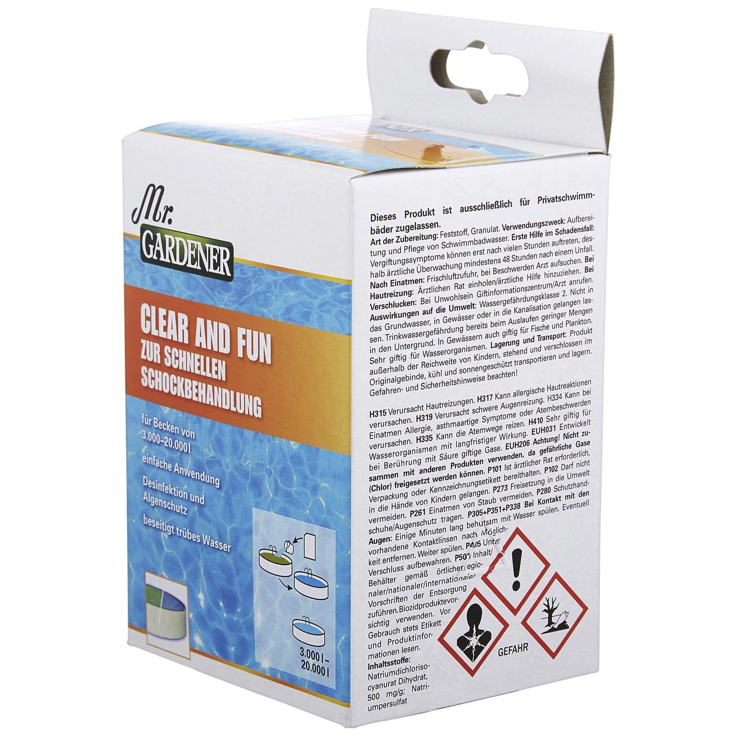 Entretien de l’eau « Clear N Fun »