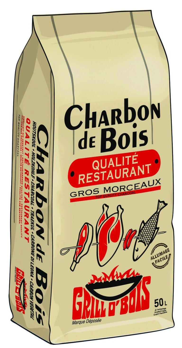 Charbon de bois GRILL O’BOIS 50L