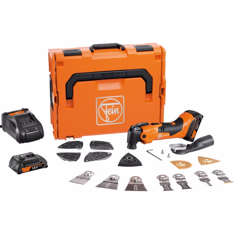 MultiMaster AMM 500 PLUS avec sommet 18 V / 2x 2,0 Ah + chargeur dans l’étui