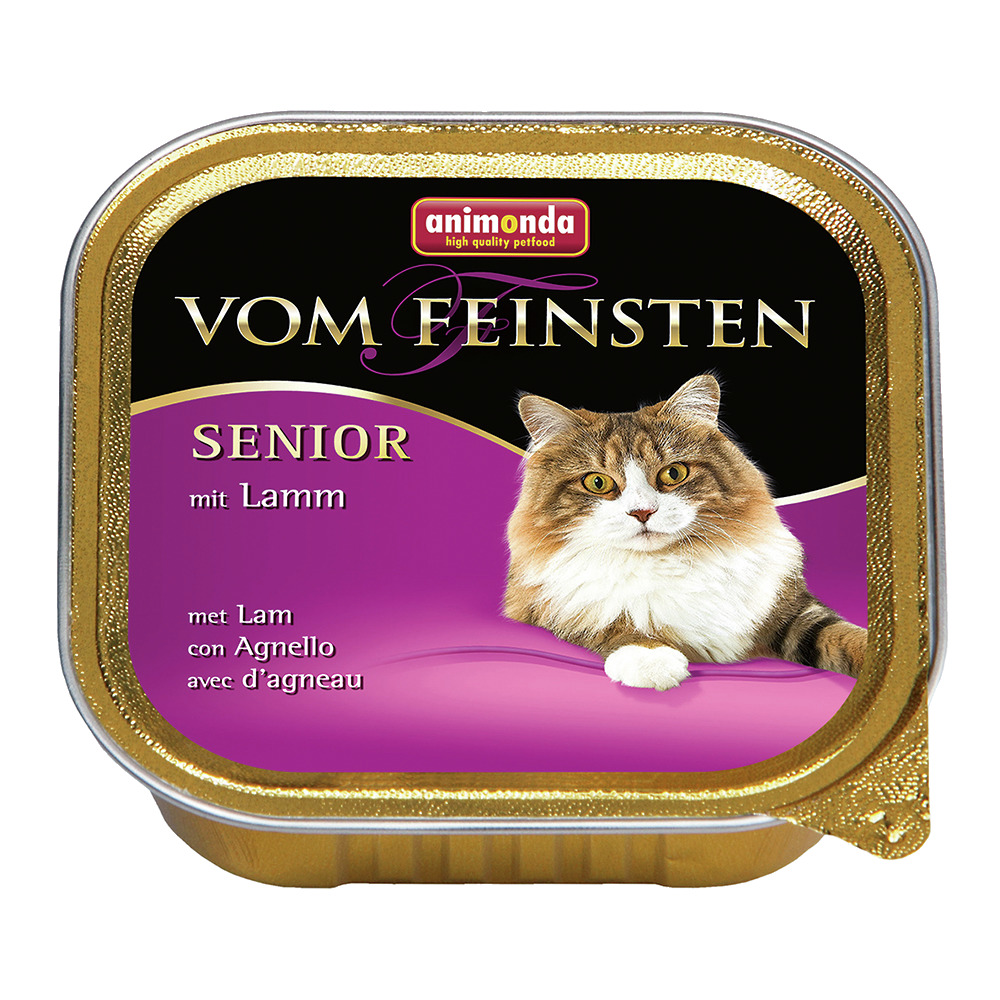 Pâté pour chats Senior à l’agneau Animonda 100g