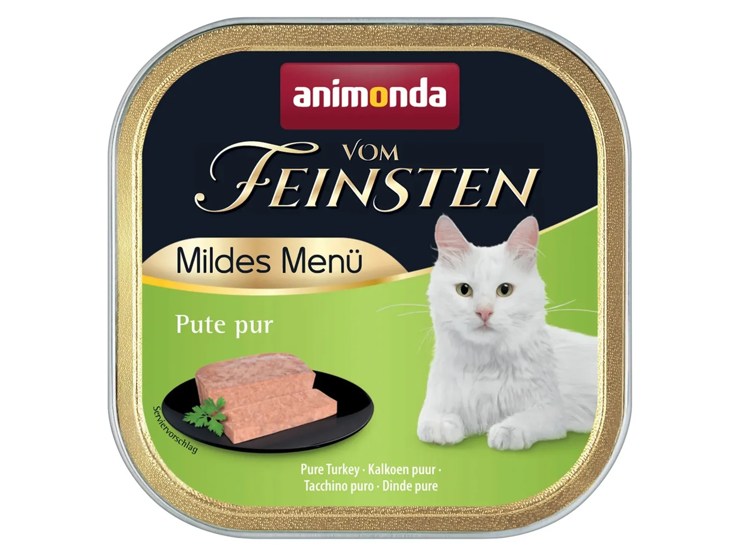 Pâtée pour chats adultes avec dinde 100 g