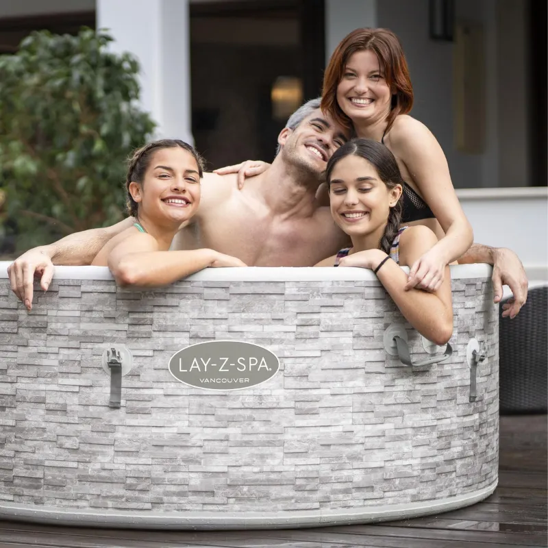 Spa gonflable rond Lay-Z-Spa Vancouver AirJet Plus