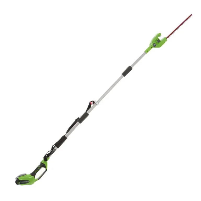Taille-haies/Élagueuse électrique orientable Greenworks 2Ah - 40V