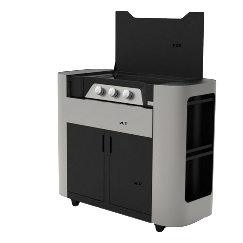 Plancha à Gaz « Exclusive 375 duo »