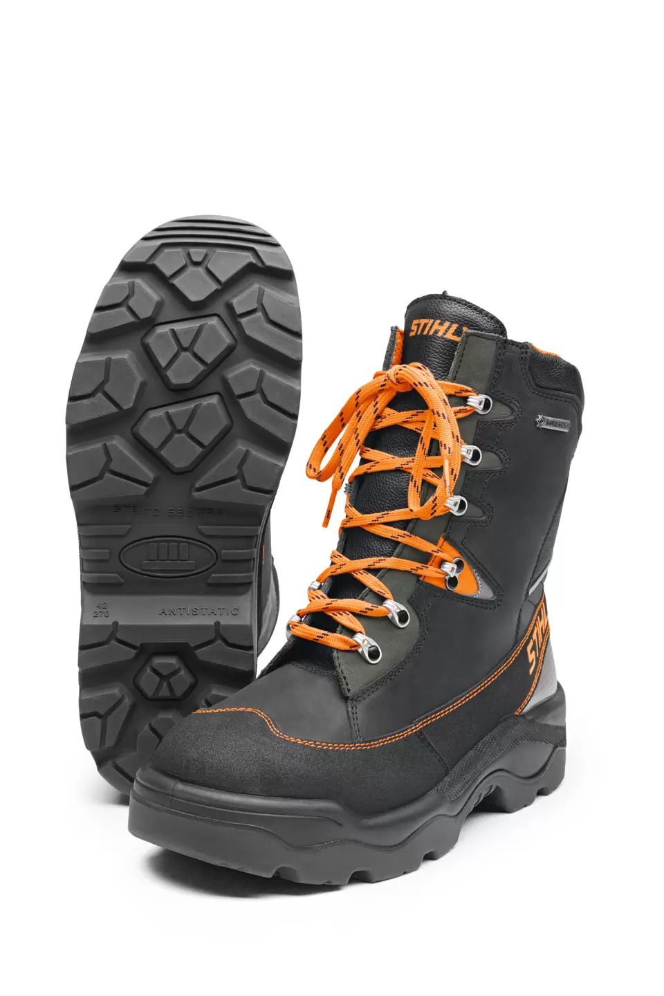 Chaussures en cuir, pour tronçonneuse, Dynamic GTX, taille 39