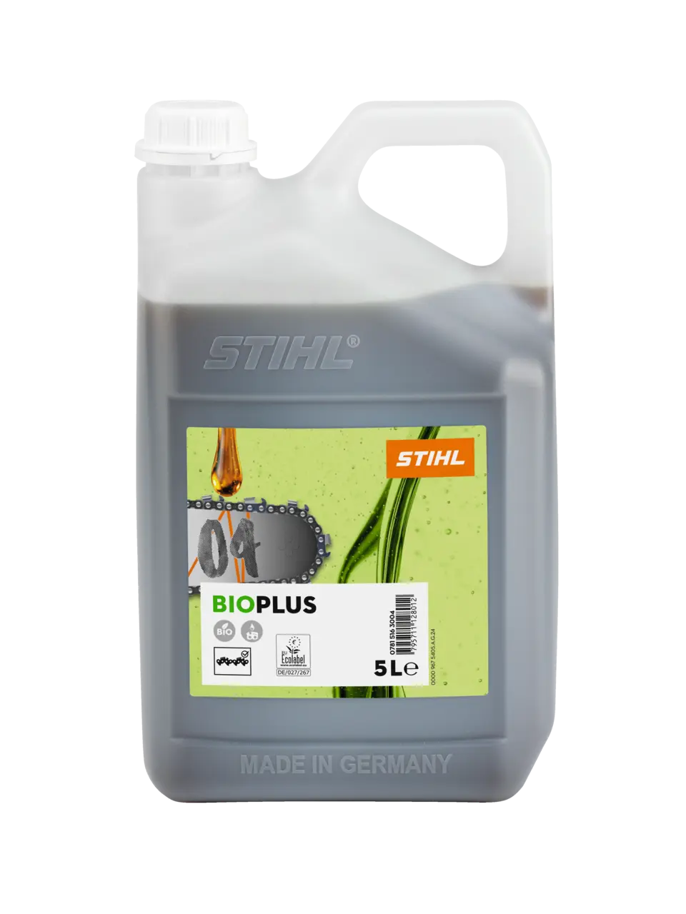 BioPlus, huile de chaîne adhésive , 5 l