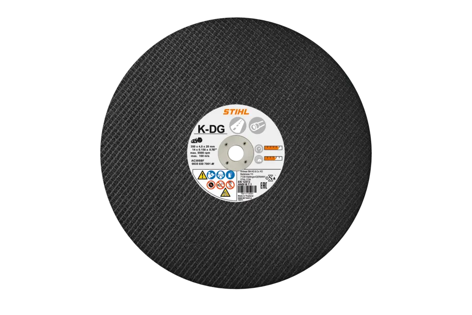 Disque à découper en résine synthétique, Ø 400 mm, asphalte, K-DG