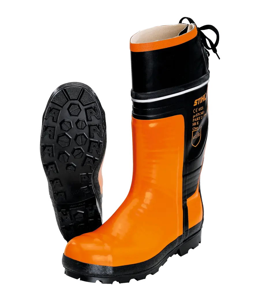 Bottes en caoutchouc, pour tronçonneuse, Special, taille 36
