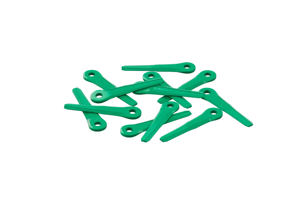 Jeu de couteaux, en plastique pour Polycut 6-2 et 18-2, vert