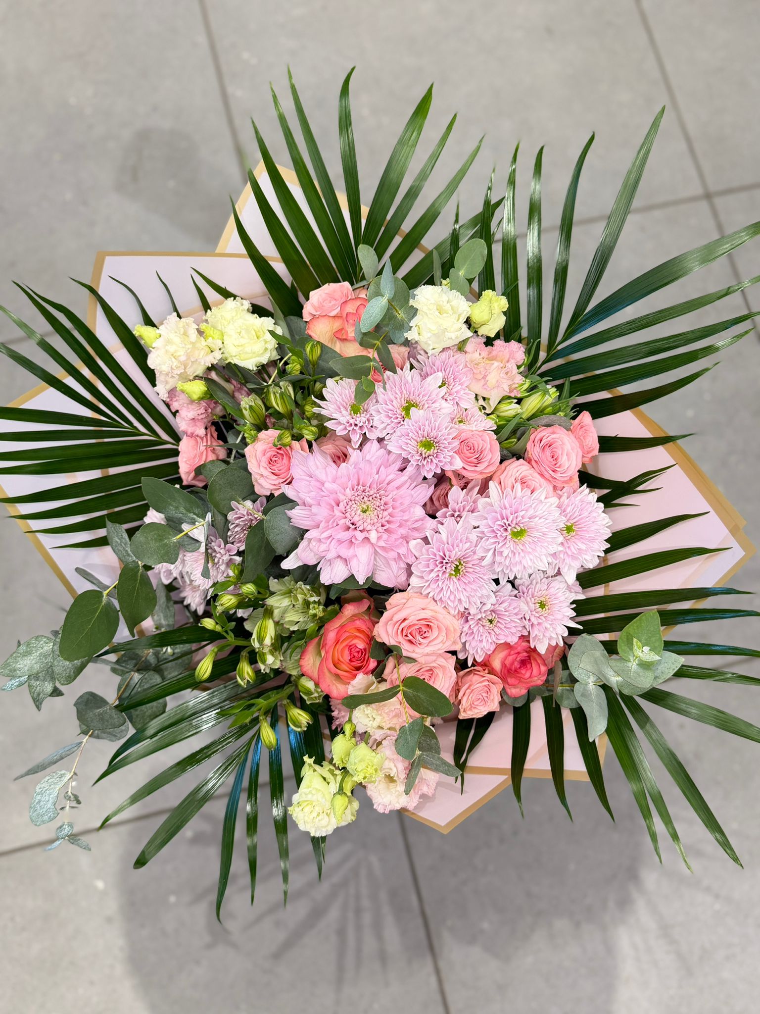 Bouquet à thème de couleur