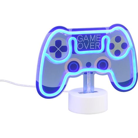 Lampe de table LED "Game Over"