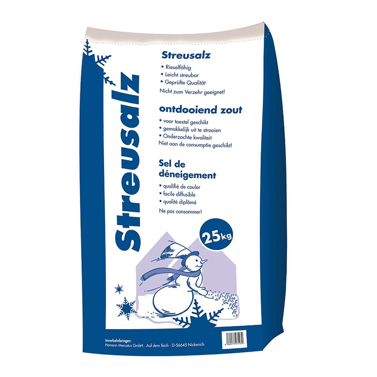 Sel de déneigement - 25 kg