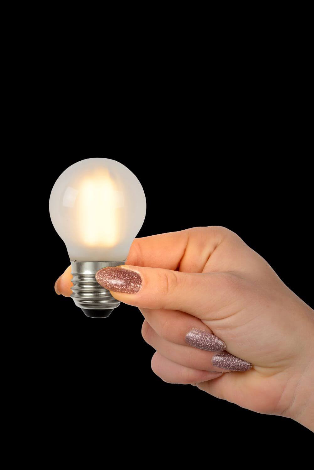 Ampoule LED filament G45 E27 4W dimmable mate