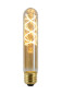 Ampoule LED filament T32 E27 4,9W ambrée dimmable