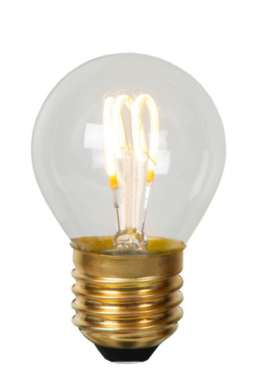 Ampoule LED filament Transparente, dimmable et blanc chaud